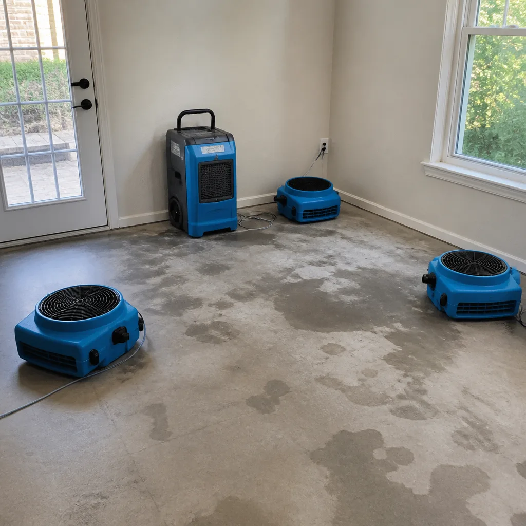 Water damage drying